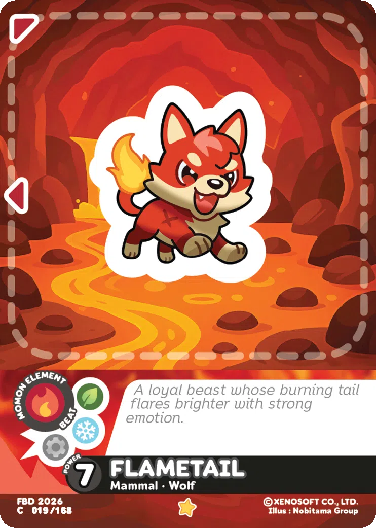 FLAMETAIL - Fire element