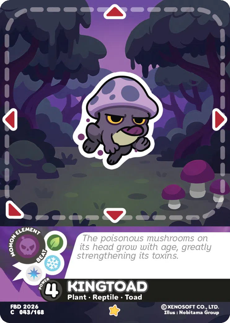 KINGTOAD - Poison element